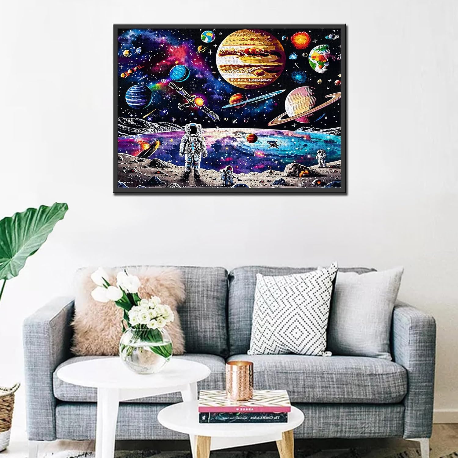 Astronaut Colorful DIY Stellar Craft Jigsaw Puzzles - Tucocoo